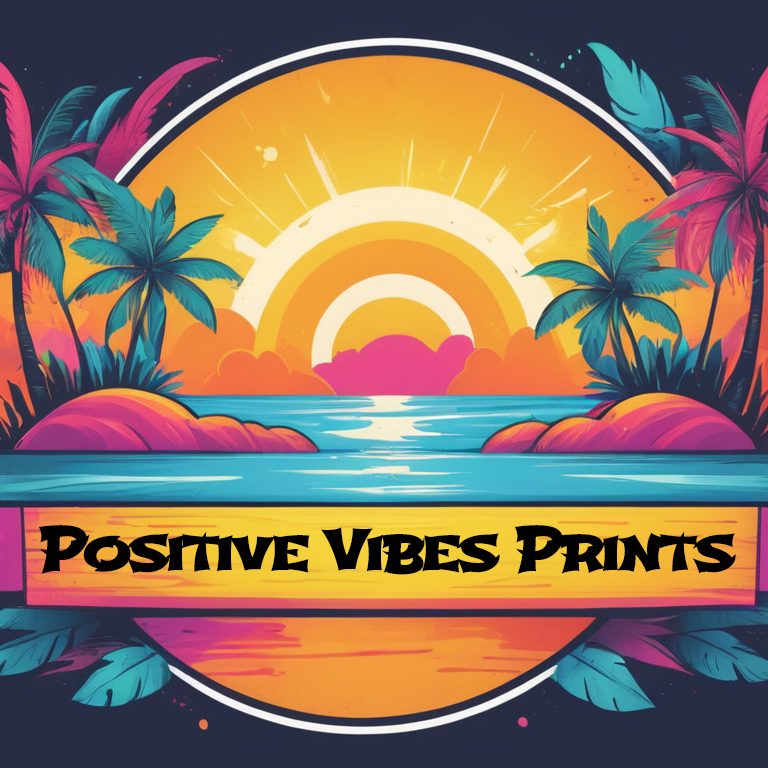 Positive Vibes Prints